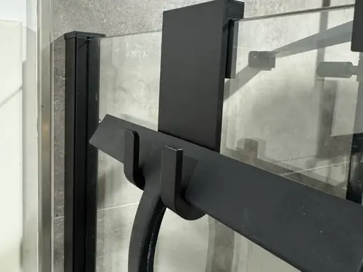 Halter Halterung für Duschabzieher Bad 6mm Glas