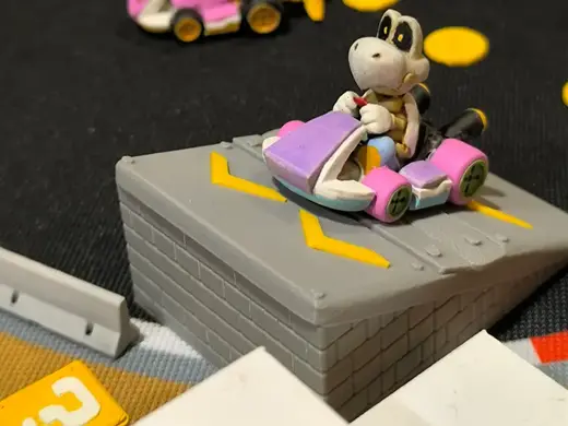 Tremplin Mario Kart Gaslands 1 kart