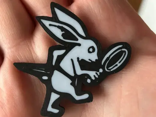 Kingdom Come - Investigating Bunny keychain