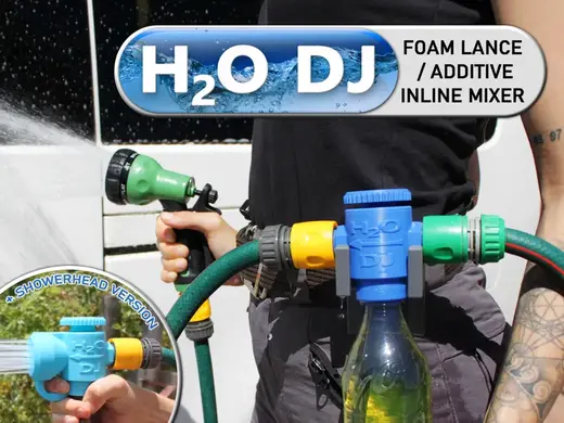 H2O DJ - Inline Water Mixer /Foam Lance/Fertilizer