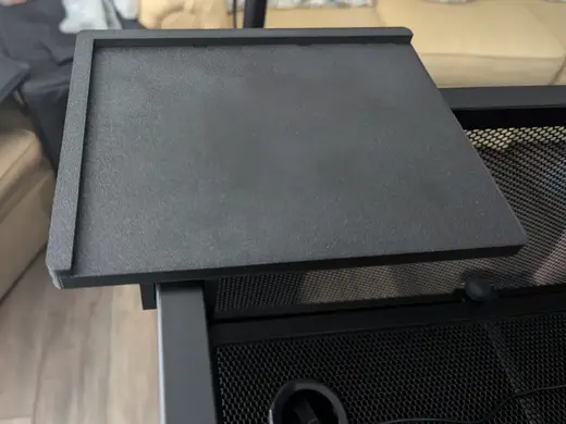Portable DJ Booth Corner Shelf