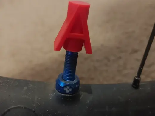 Valve Cap Letter A Valve Cap