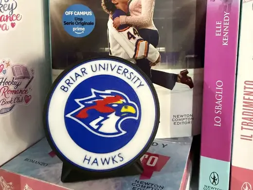 Puck Briar University Hawks