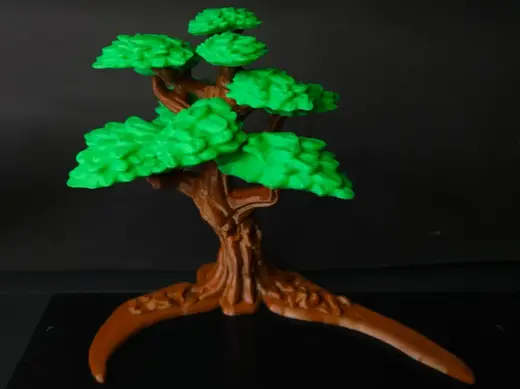 Tree C - Miniature Tabletop Scatter Terrain
