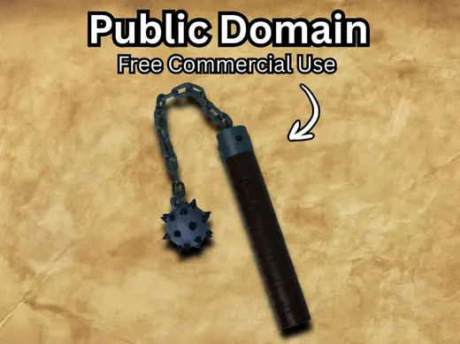 Prop Medieval Flail – Display / Cosplay Model