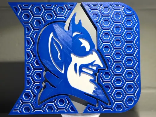 Duke Blue Devils Mini Mosaic