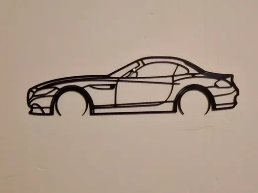 BMW E89 Z4 Coupe Silhouette