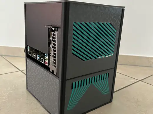 ITX PC case fits for IKEA Besta