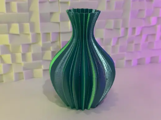 Modern Spiral Vase