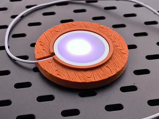 Universeller LED Lamp 001 Kit - MH001 halter Wood