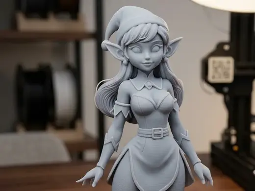 cute elf girl