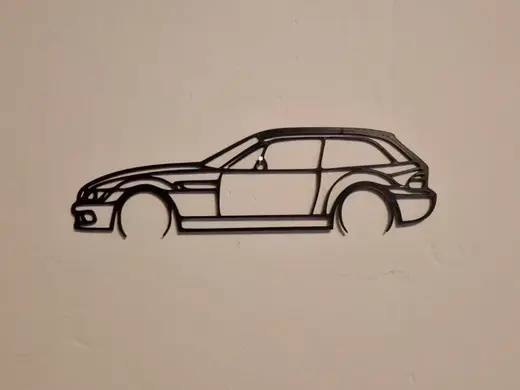 BMW E36 Z3 Coupe Silhouette