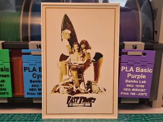 Fast Times at Ridgemont High Poster - Hueforge Art