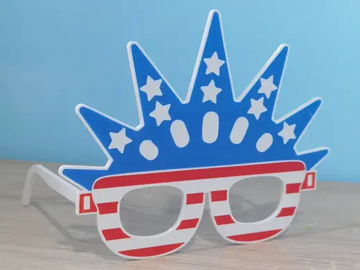 America 250th Anniversary Patriotic Glasses 5