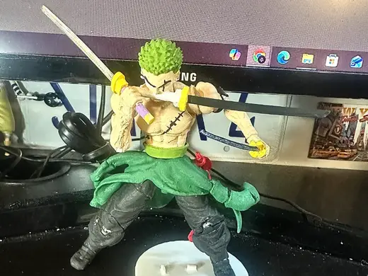 Roronoa Zoro - Fully Articulated 3D Action Figure