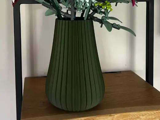 Vase - 180 mm hoch, Durchmesser 125 mm