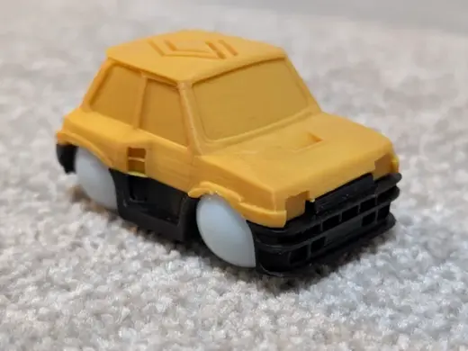 Renault 5 Turbo Marble Car