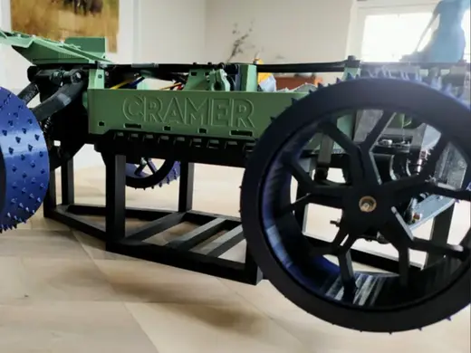 Ultra light Cramer wheel for Duke Doks Cramer