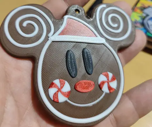 Mickey Gingerbread ornament Disney