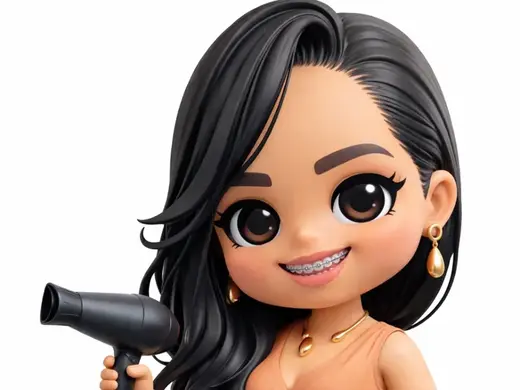 Cabeleireira - Morena