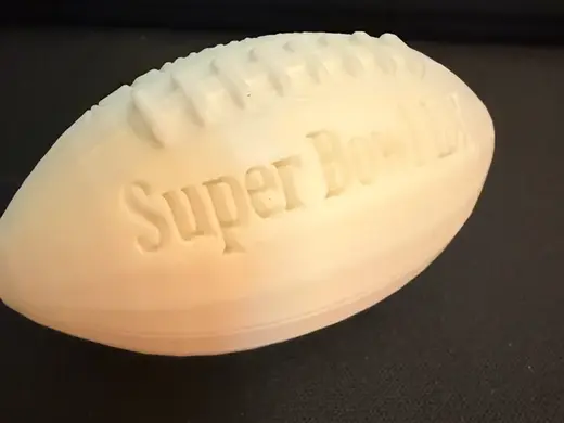 Mini Super Bowl LX Football
