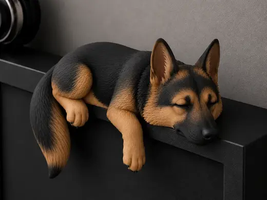 German Shepherd Monitor Pet