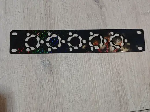 10 inch rack vent panel 1u 12