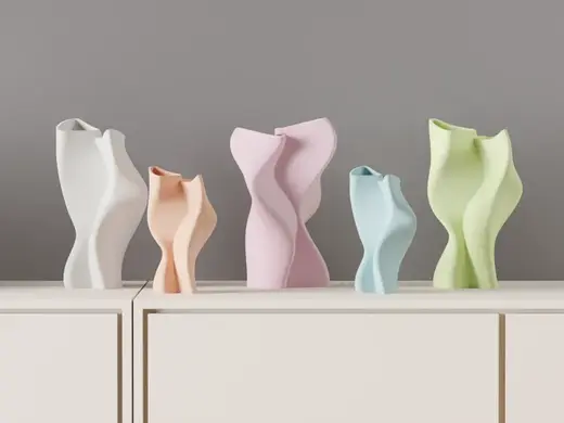 Beautiful Vase. Modern Wobble sculpture