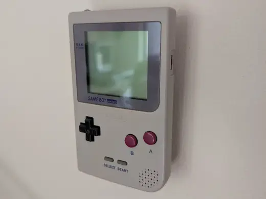 GameBoy Pocket Wall Mount v2