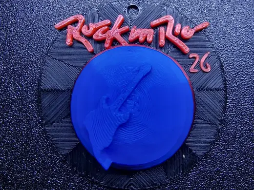 Rock in Rio 2026 Keychain