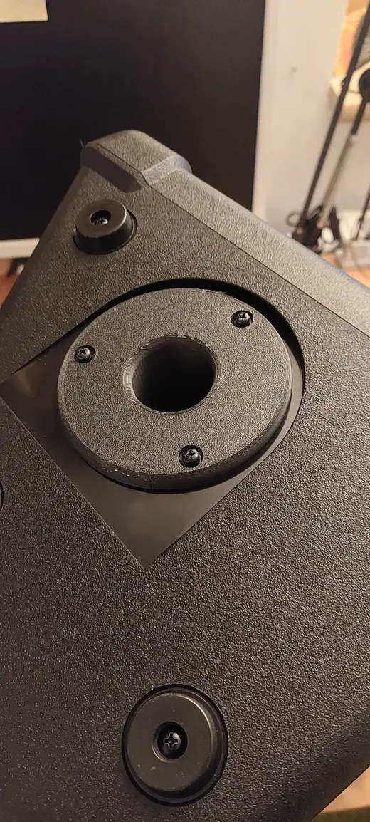 Lautsprecherstativ Aufnahme / speaker stand mount
