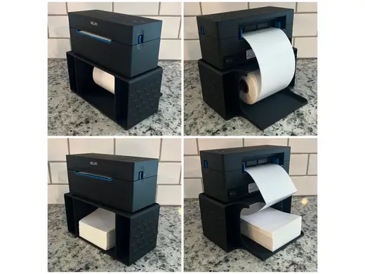 Thermal Printer Stand - Rolls or Fan-Fold Labels