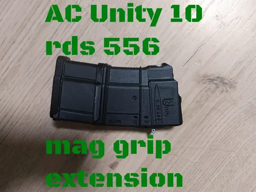 AC-Unity 556 10 rds AK mag grip extension