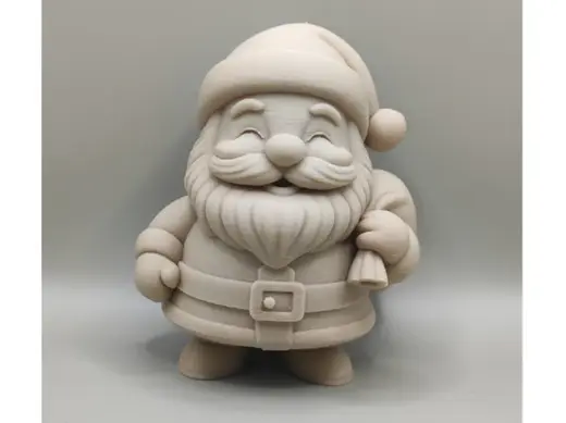 Santa Claus in chibi style figurine