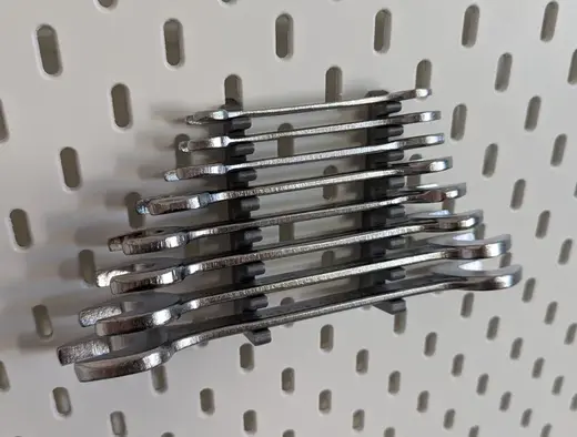 IKEA Skadis - Wrench holder