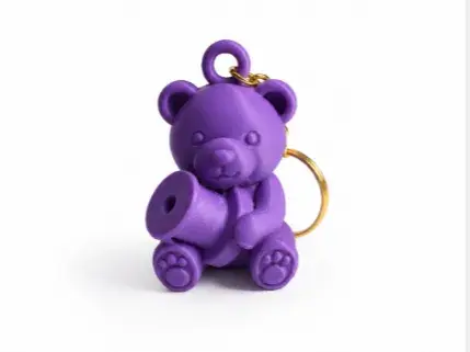 Cute Teddy Bear Keychain