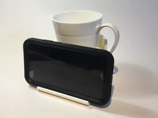 cup and phone holder combo