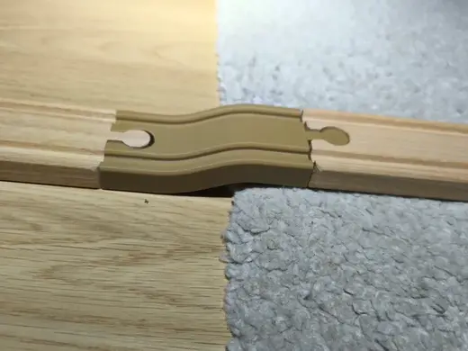 Lillabo Brio IKEA Schiene für Teppich (Beidseitig)