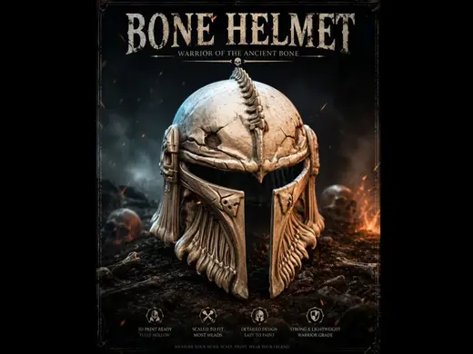 Mandalorian style (Bone Helmet)