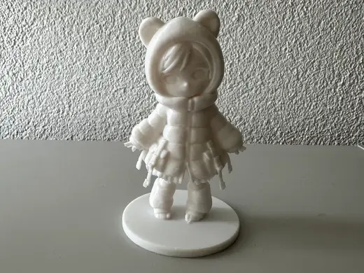 Diana Fluffy Chibi Figure | PRAGMATA