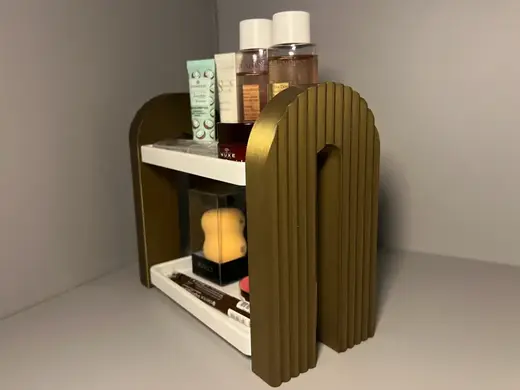 2-Tier Organizer Tray for Cosmetics & Accessories