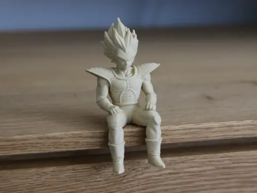 sitting VEGETA Dragonball Z