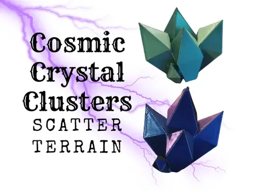 Cosmic Crystal Clusters - Simple Scatter Terrain