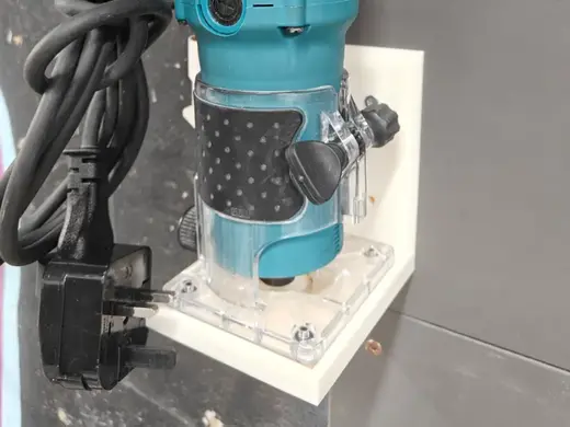 Makita router wall holder mount