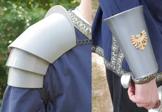 Pauldron and Bracer Set - Wearable Costume Armor