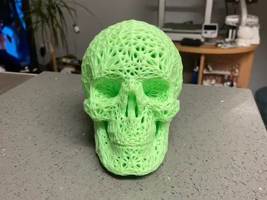 glow in the dark skull