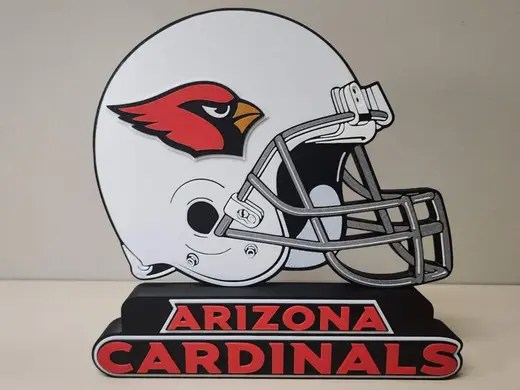 Arizona Cardinals Wall or Desk Display