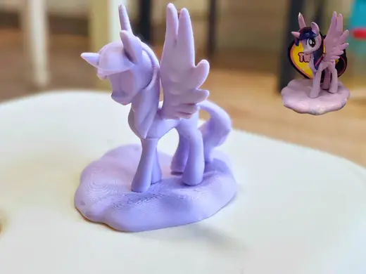小马宝莉摆件 智慧和魔法的紫悦