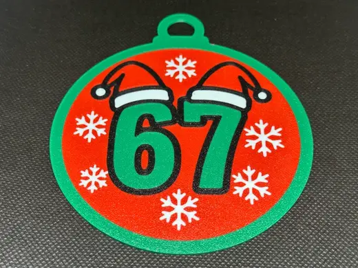 67 Christmas Ornament