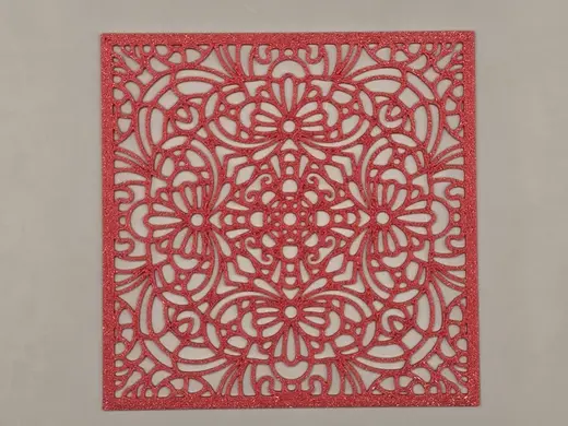 Lace Bows Stencil Template Pattern Craft